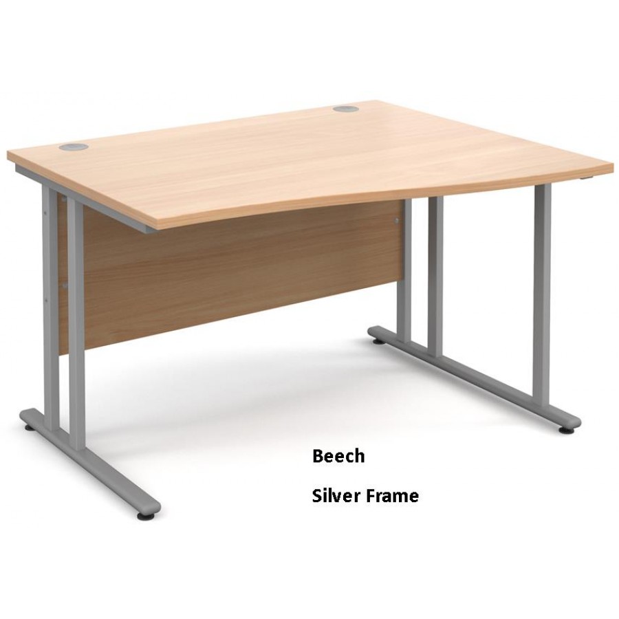 Maestro Cantilever Wave Office Desk